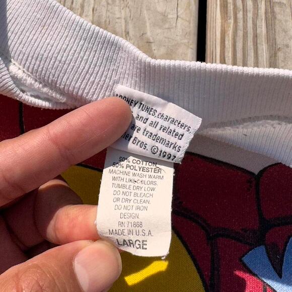 Vintage Tweety Bird Looney Tunes Crewneck - Picture 6 of 8
